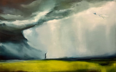 Physics_acrylic on canvas-48"-x-56"